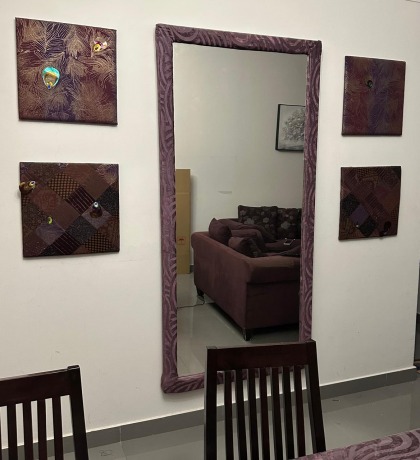 Wall Mirror with Decorations